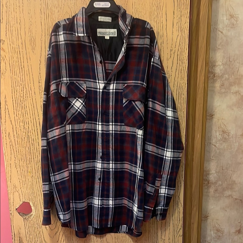 Classic Plaid Button-Down Shirt